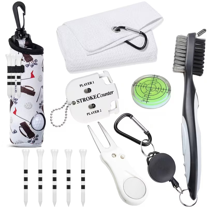 7pcs Men's Golf Accessories Kit