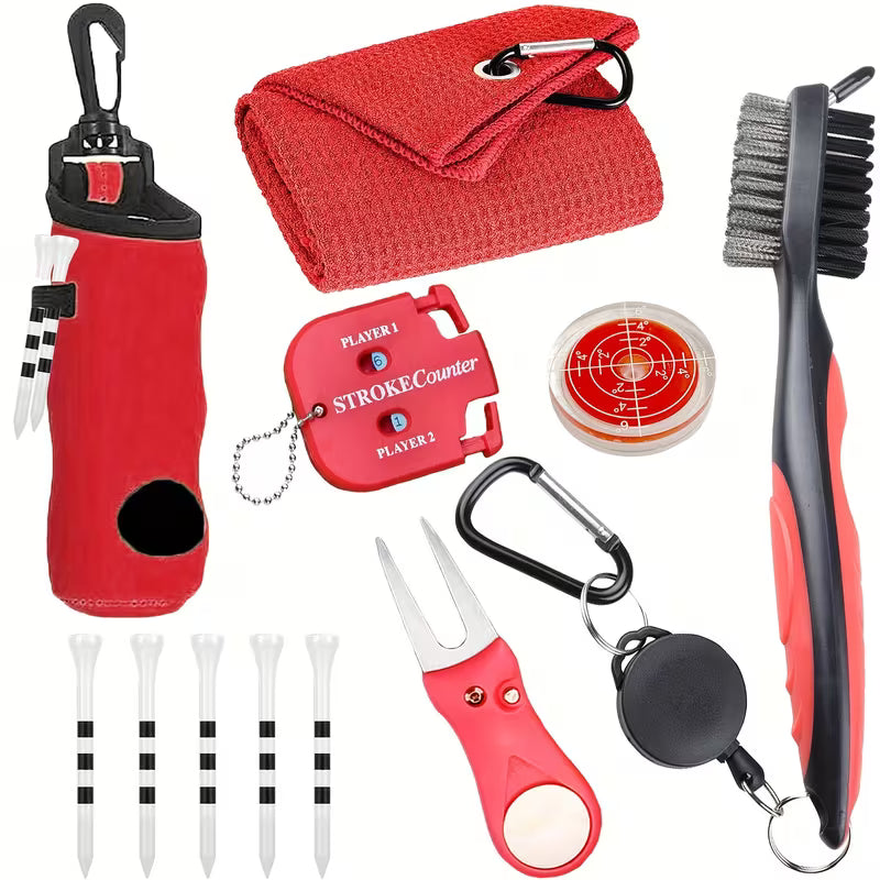 7pcs Men's Golf Accessories Kit